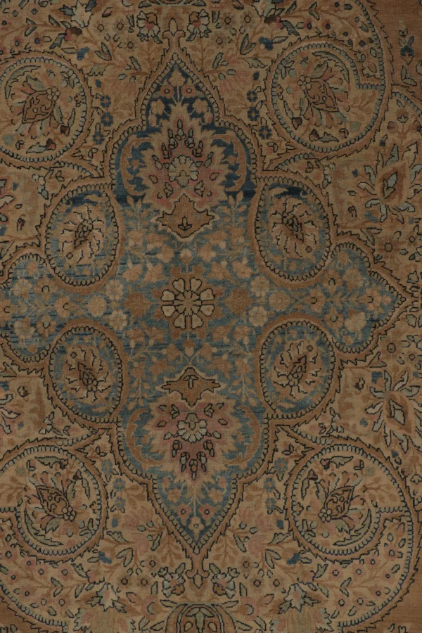 Antique Persian Kerman Lavar Rug