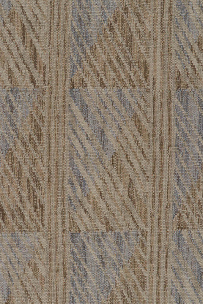 Oversized Scandinavian Rug with Geometric Patterns