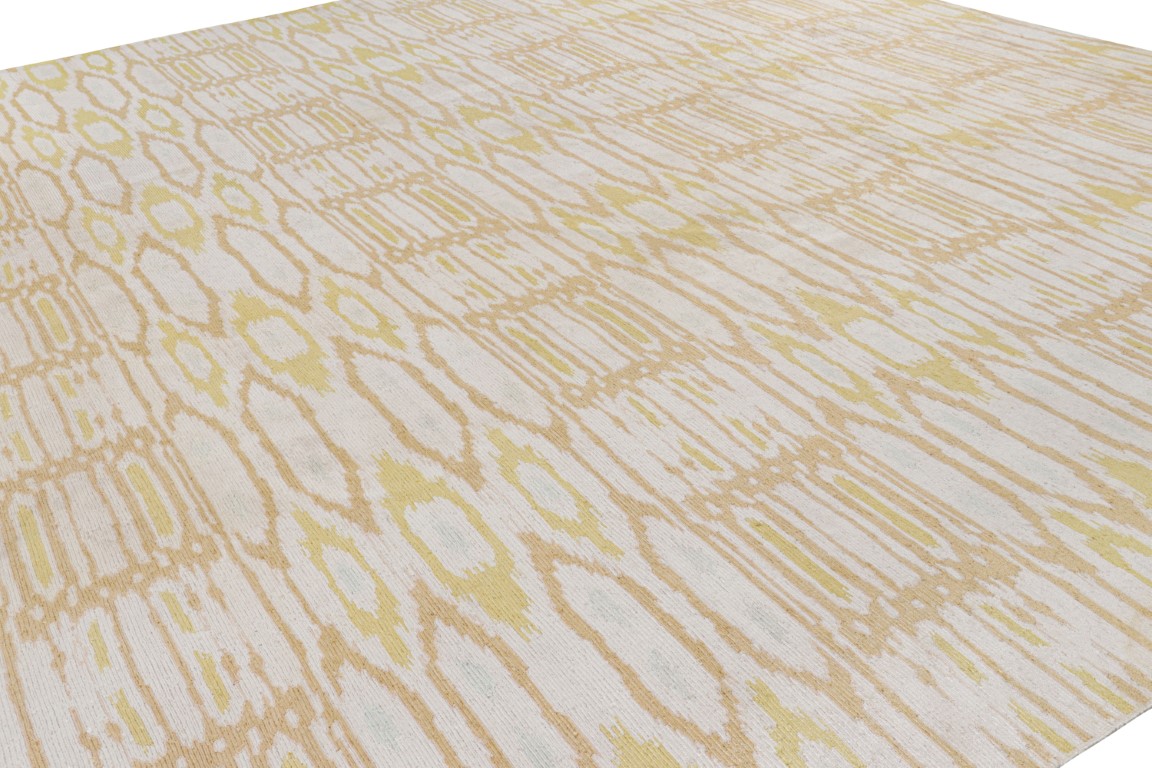 Modern Ikats Geometric Rug