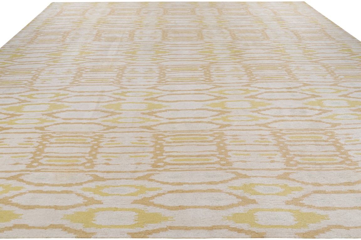 Modern Ikats Geometric Rug