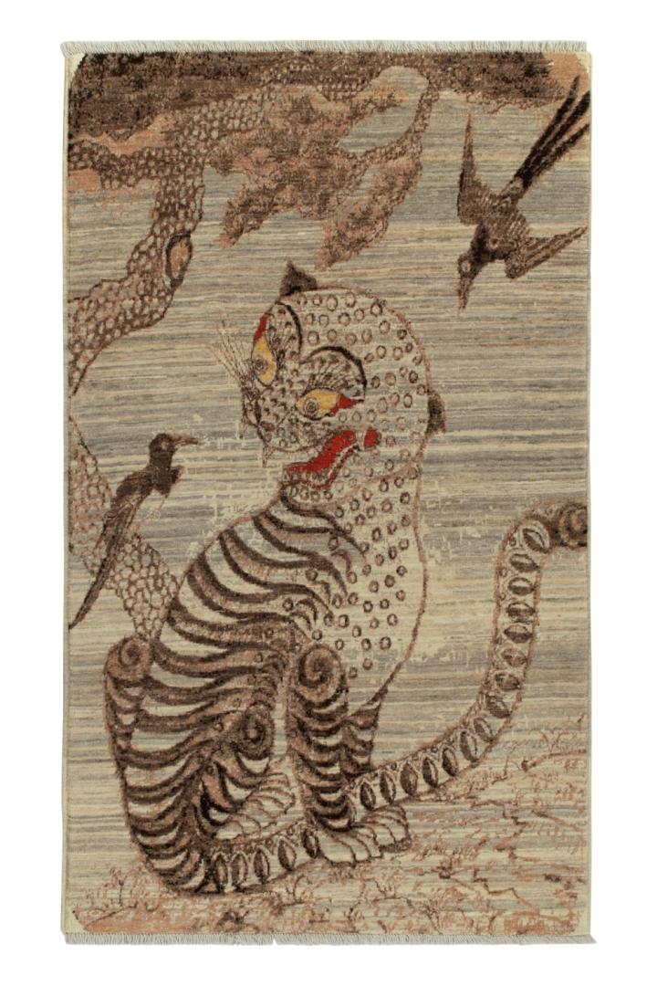 Pictorial Tiger Rug