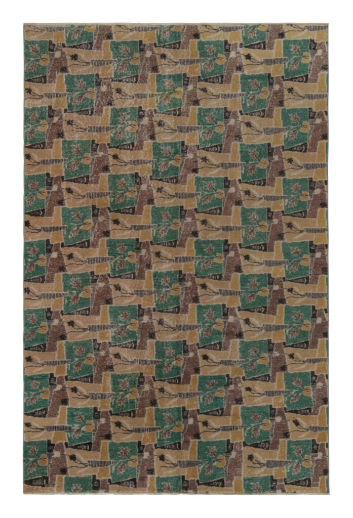 Mid-Century Modern Zeki Müren Rug