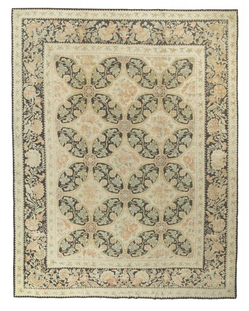 Oversized Bessarabian Floral Medallion Rug