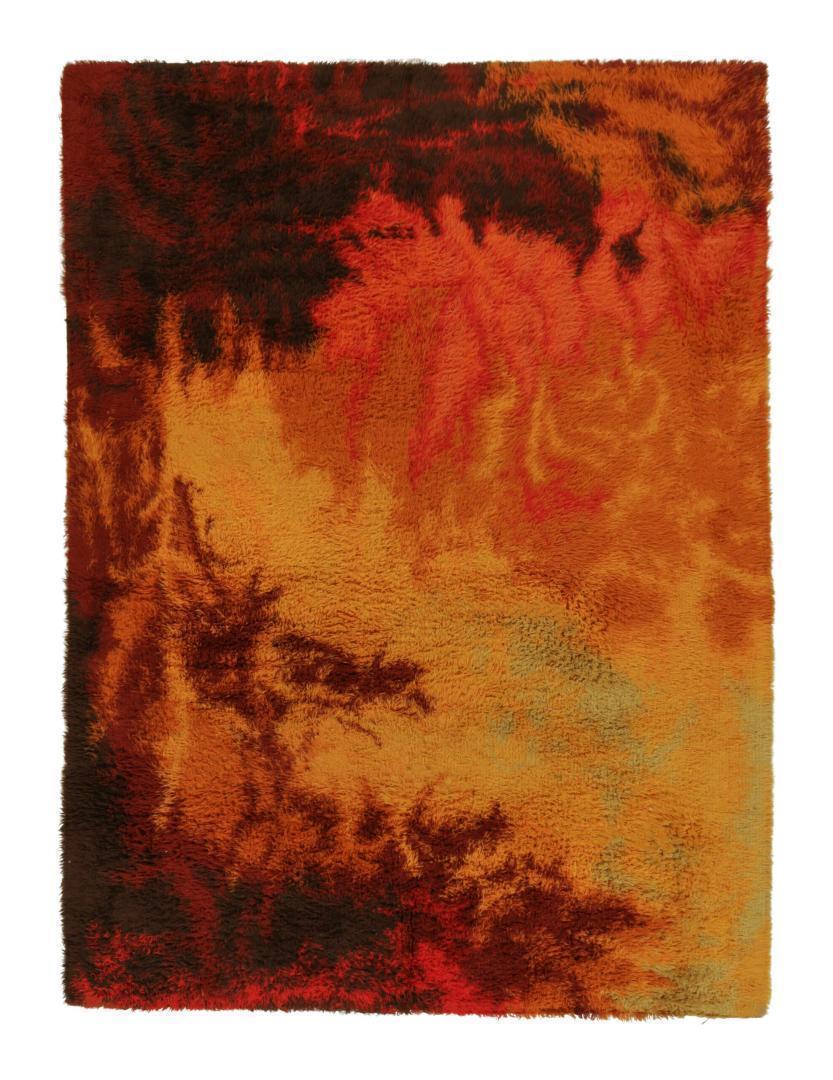 Vintage Ege Rya Rug - SKU 12337 (1950-1960)