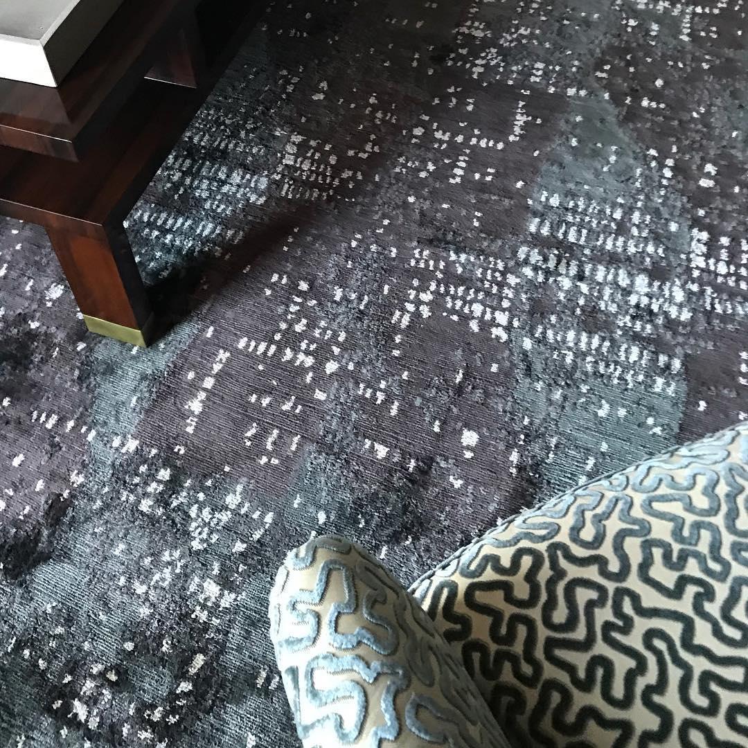 Silk Rug with All Over Pattern Silk Rug with All Over Pattern