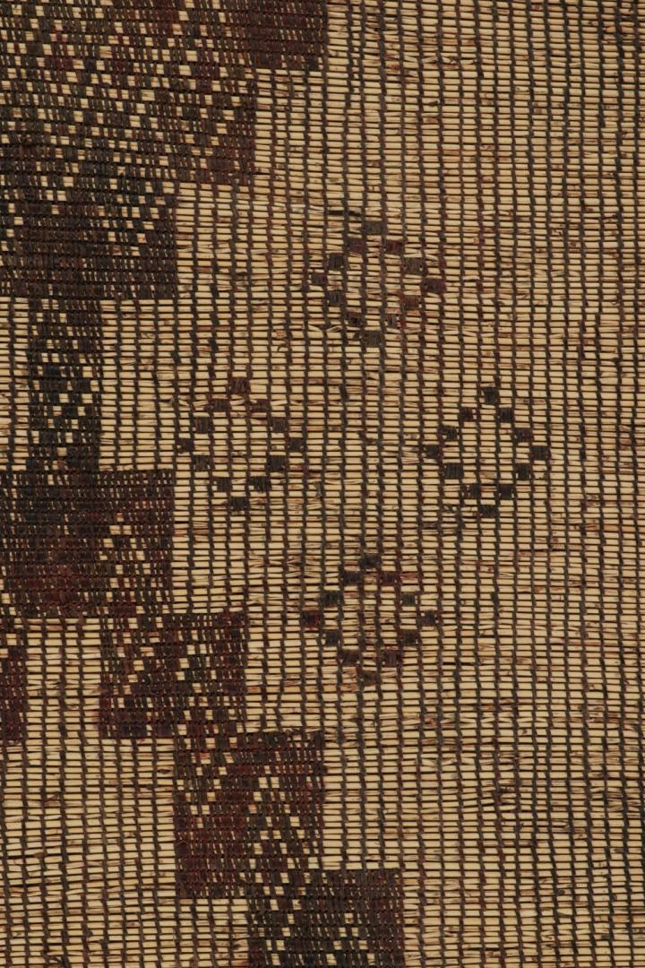 Vintage Moroccan Tuareg Mat Rug