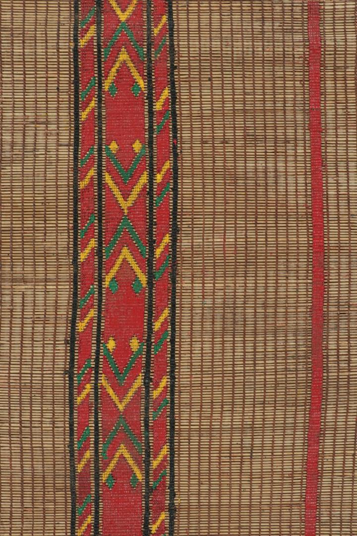 Vintage Moroccan Tuareg Mat Oversized Rug