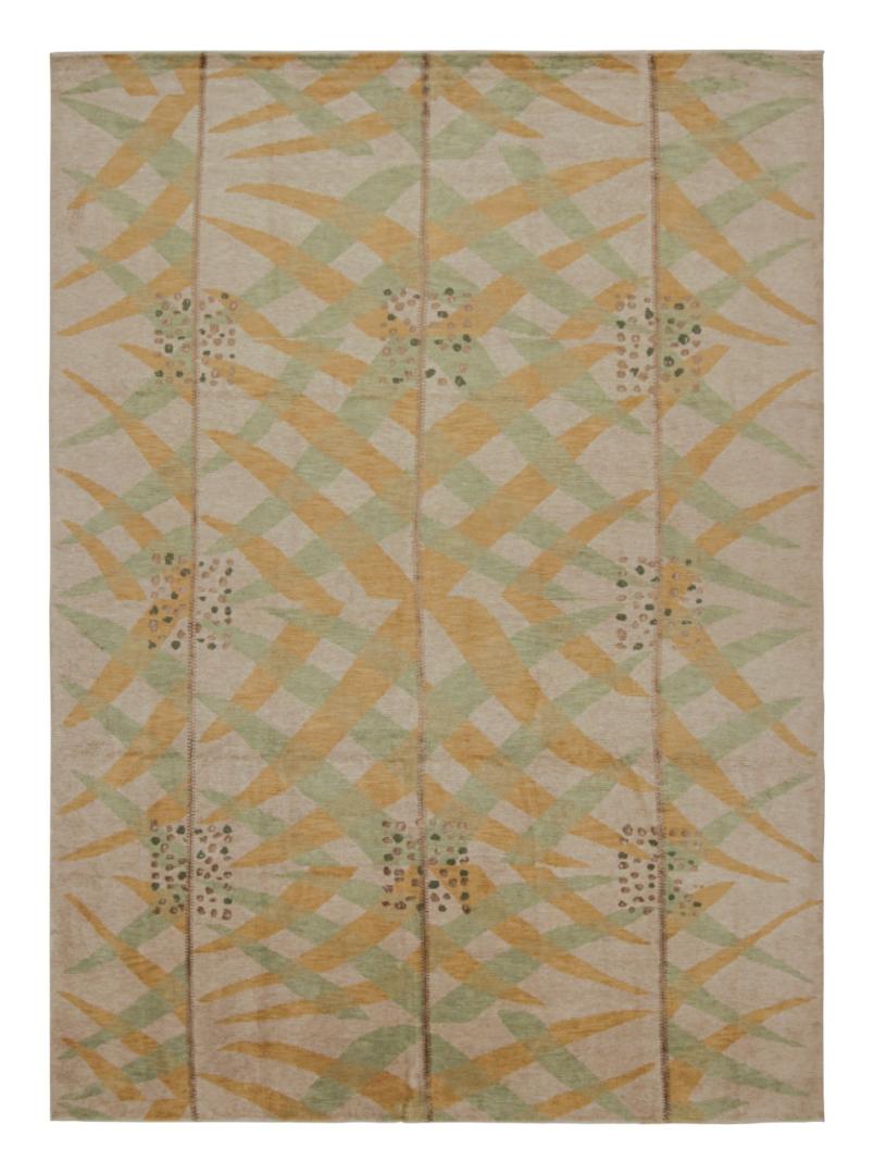Scandinavian Rug with Geometric Patterns