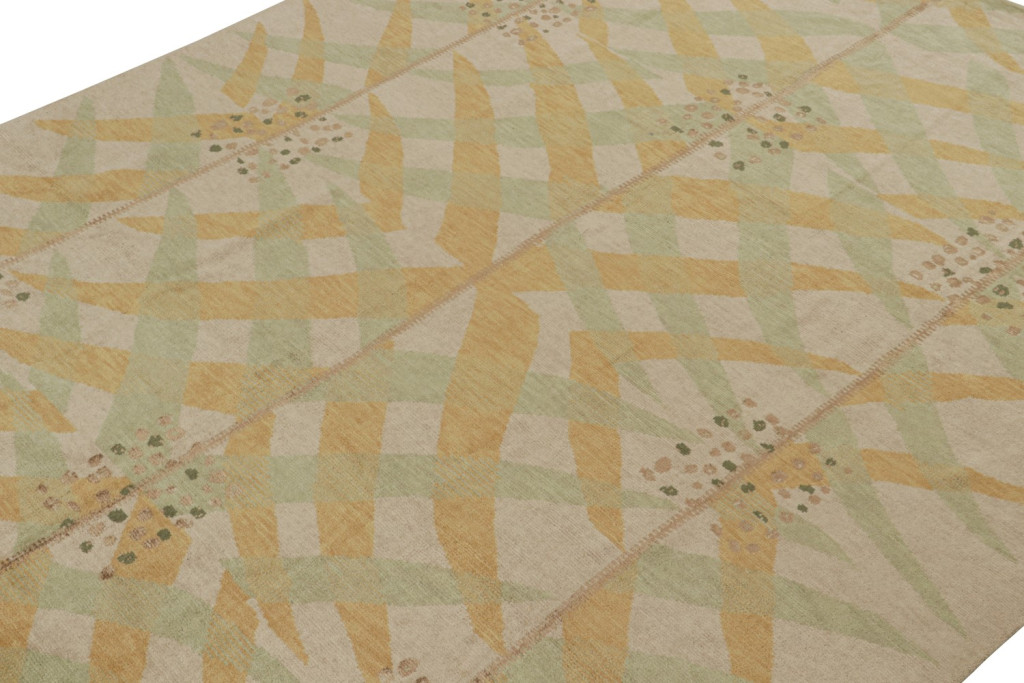 Scandinavian Rug with Geometric Patterns