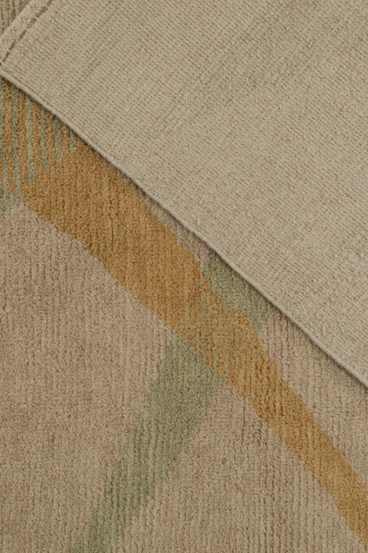 Scandinavian Rug with Geometric Patterns