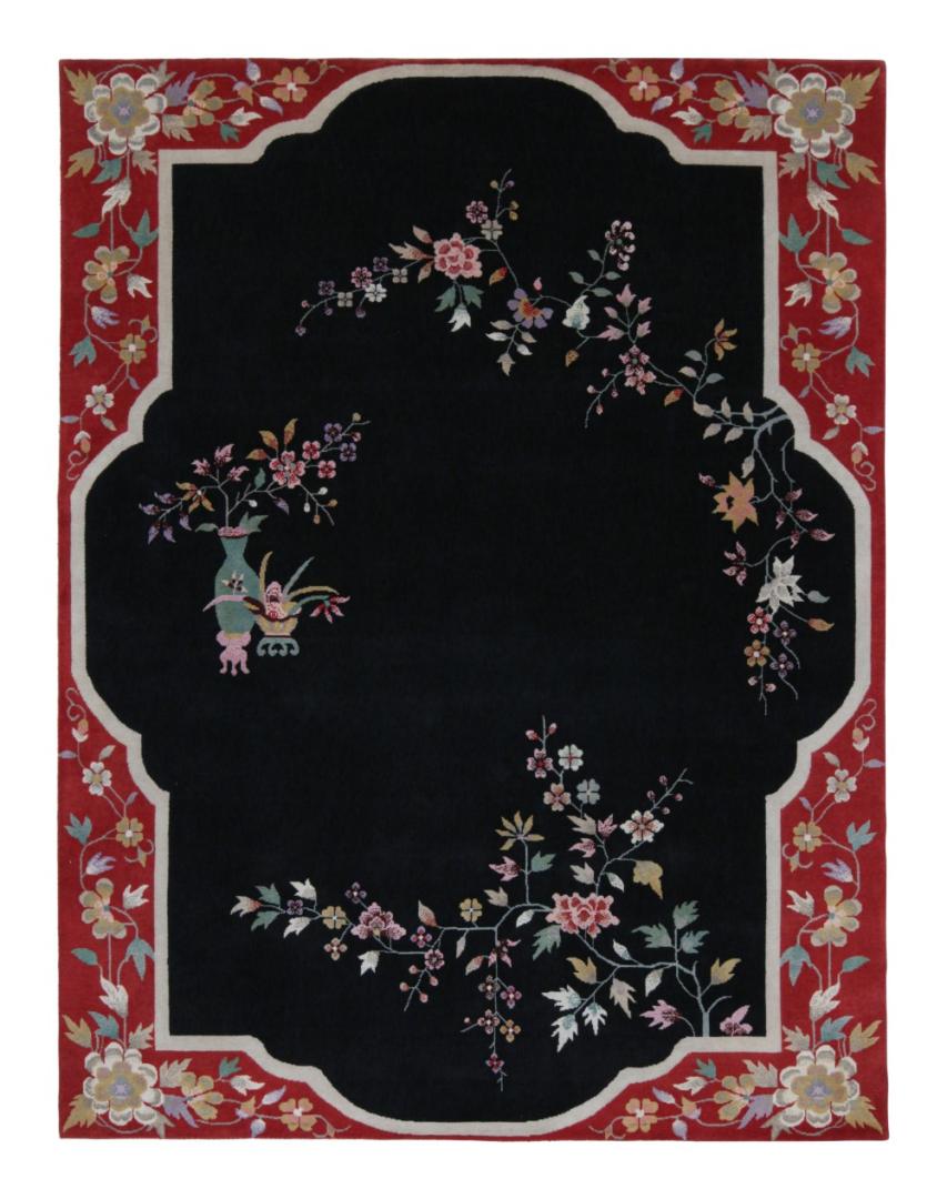 Custom Chinese Art Deco Rug Design