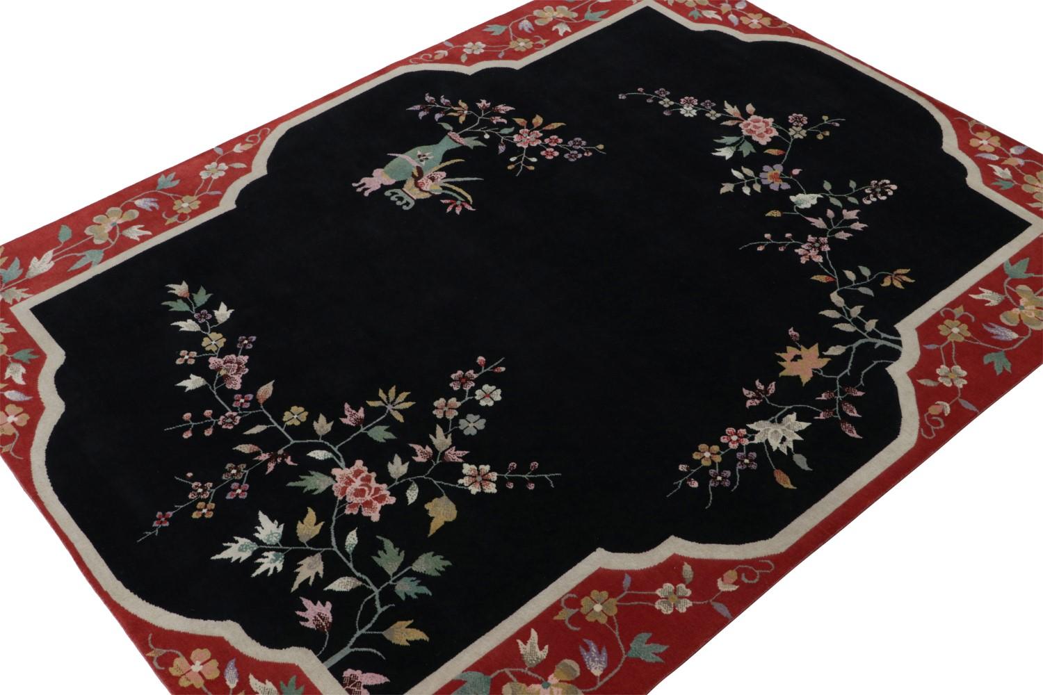 Custom Chinese Art Deco Rug Design