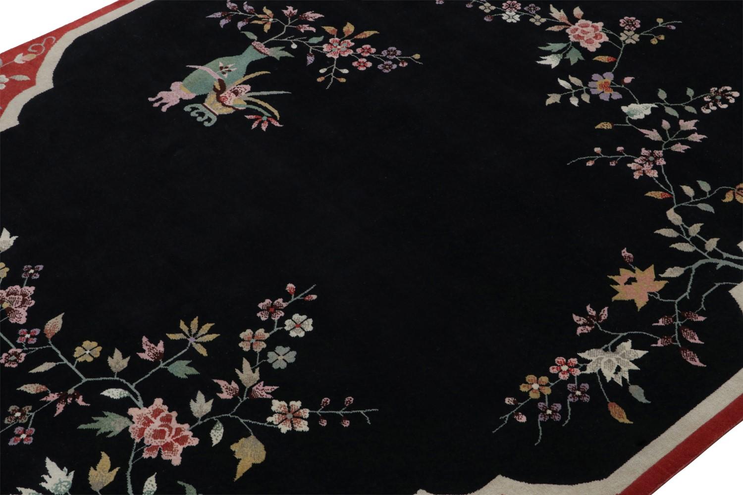 Custom Chinese Art Deco Rug Design