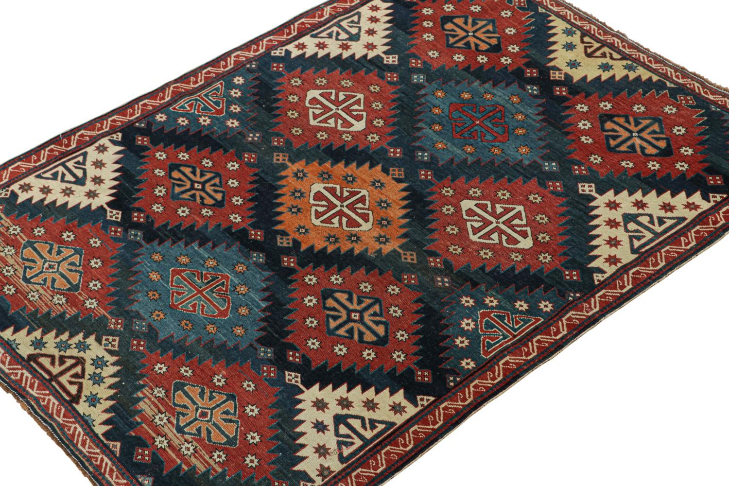 Antique Caucasian Rug
