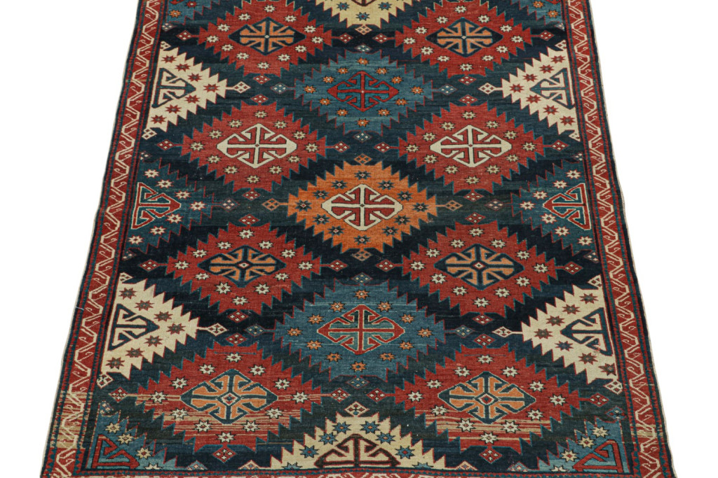 Antique Caucasian Rug