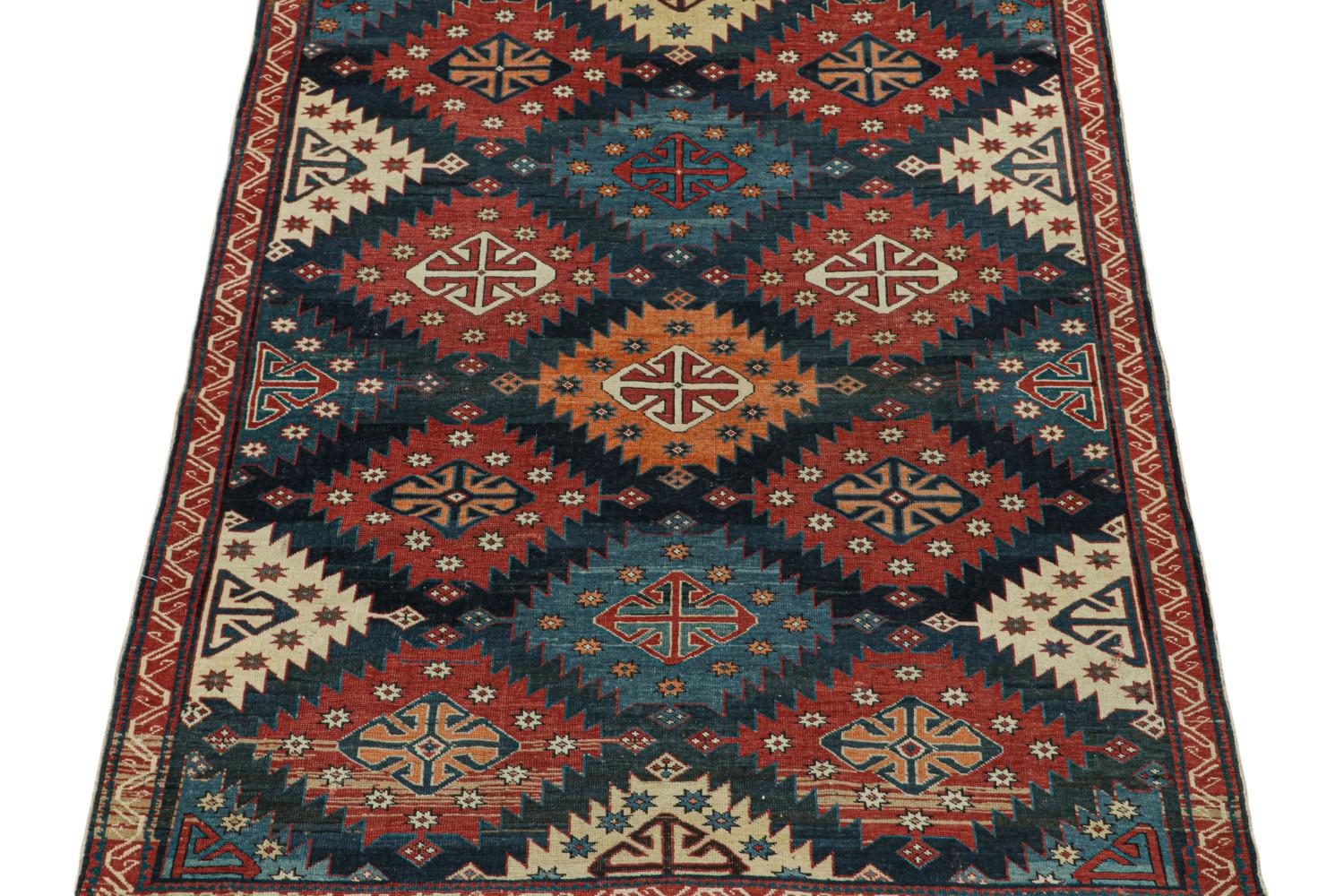 Antique Caucasian Rug