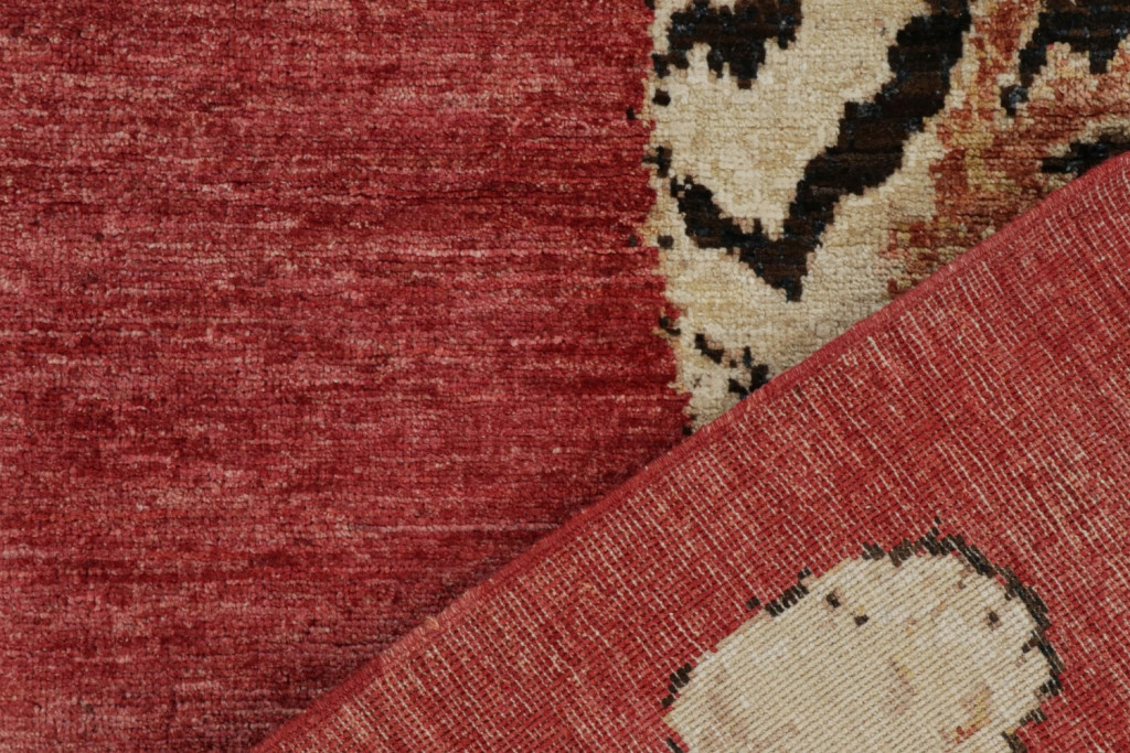 Red Tiger Skin Pictorial Rug