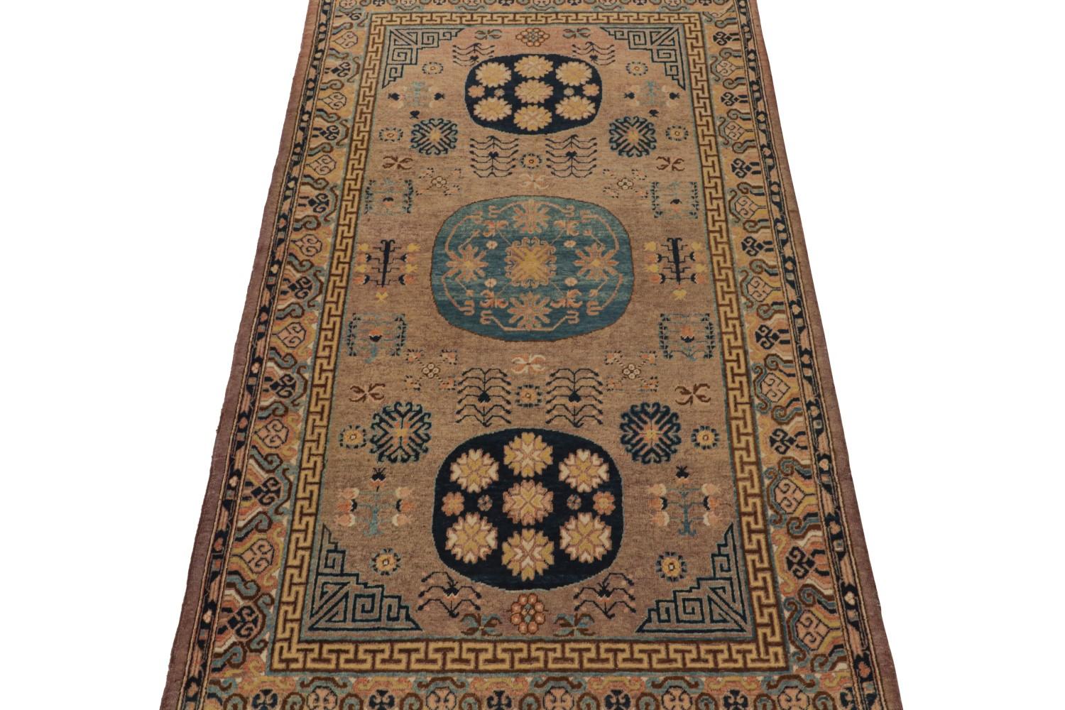 Antique Khotan Runner Rug
