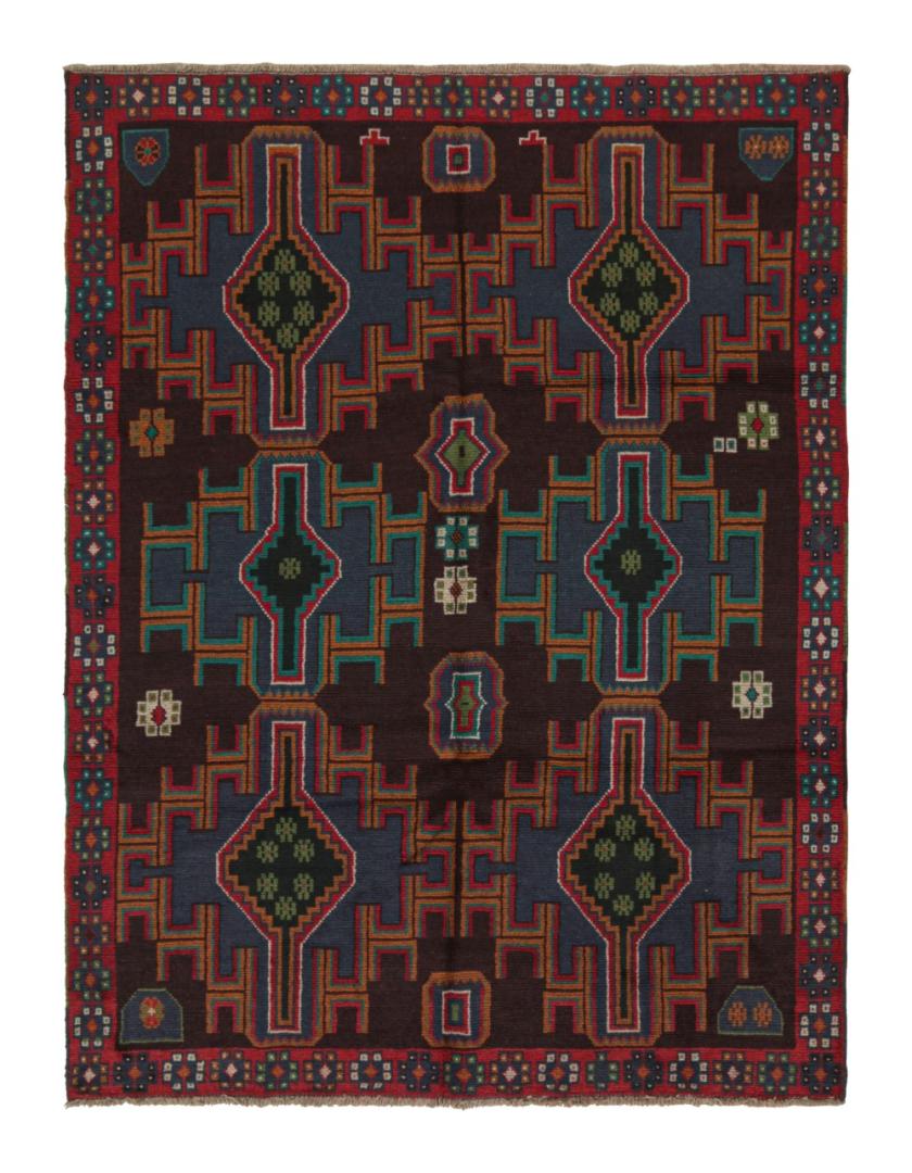 Vintage Afghan Baluch Tribal Rug