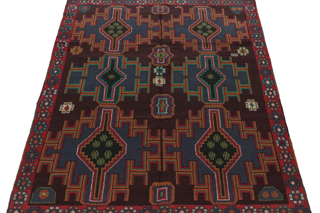 Vintage Afghan Baluch Tribal Rug
