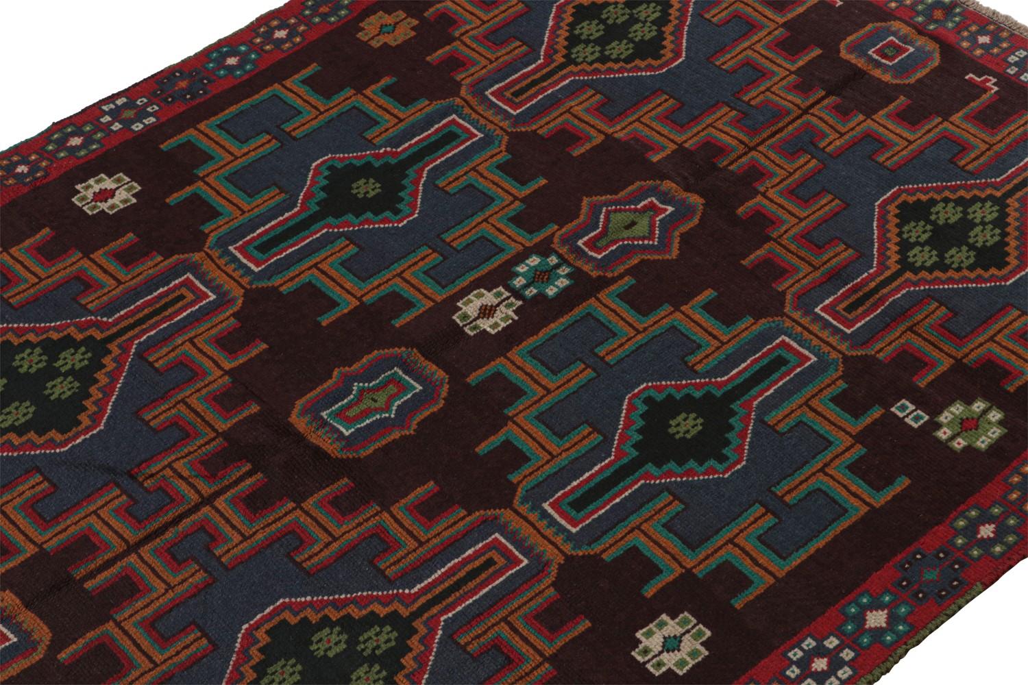Vintage Afghan Baluch Tribal Rug