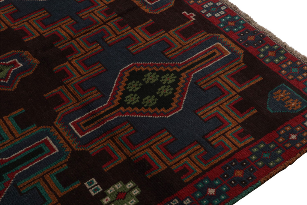 Vintage Afghan Baluch Tribal Rug