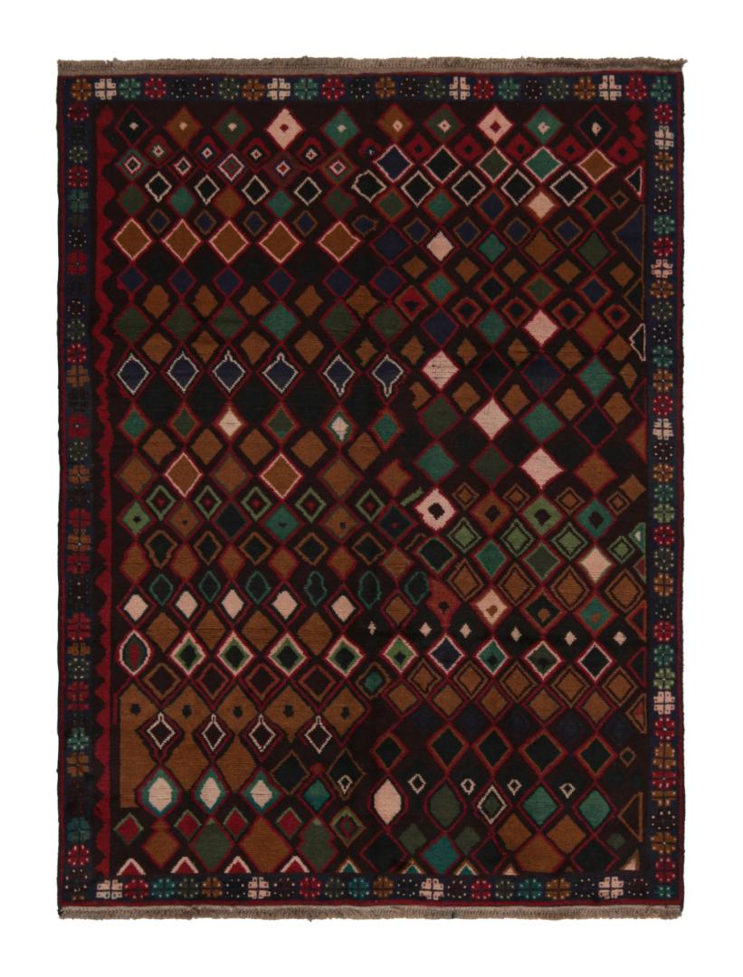 Vintage Kohistani Baluch Tribal Rug