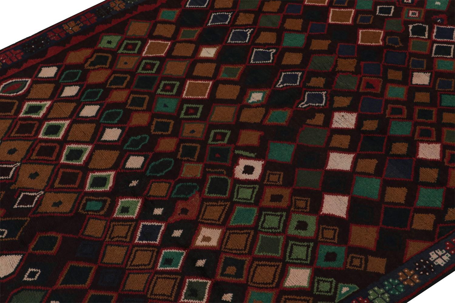 Vintage Kohistani Baluch Tribal Rug