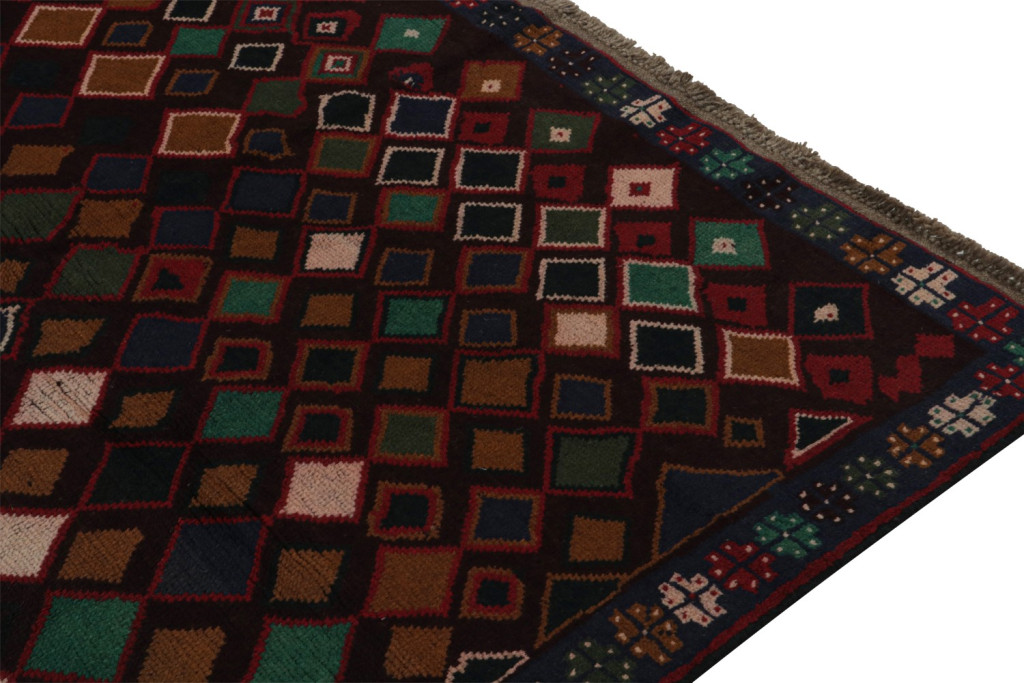 Vintage Kohistani Baluch Tribal Rug