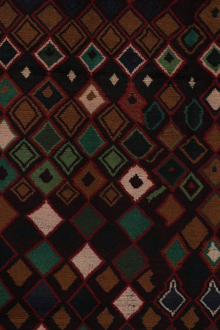 Vintage Kohistani Baluch Tribal Rug
