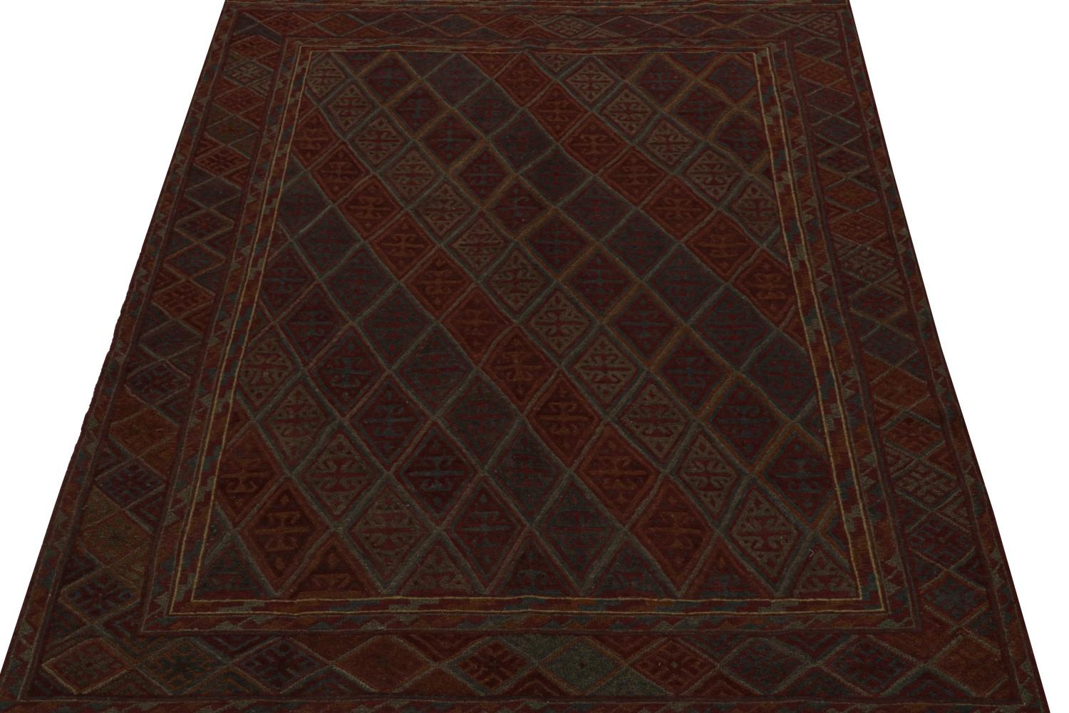 Vintage Mashwani Afghan Tribal Rug