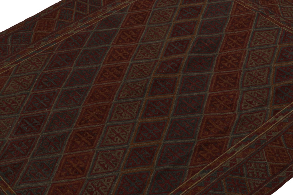 Vintage Mashwani Afghan Tribal Rug