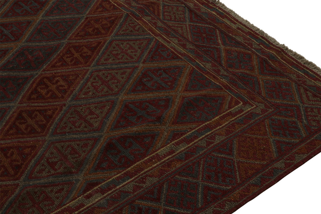 Vintage Mashwani Afghan Tribal Rug
