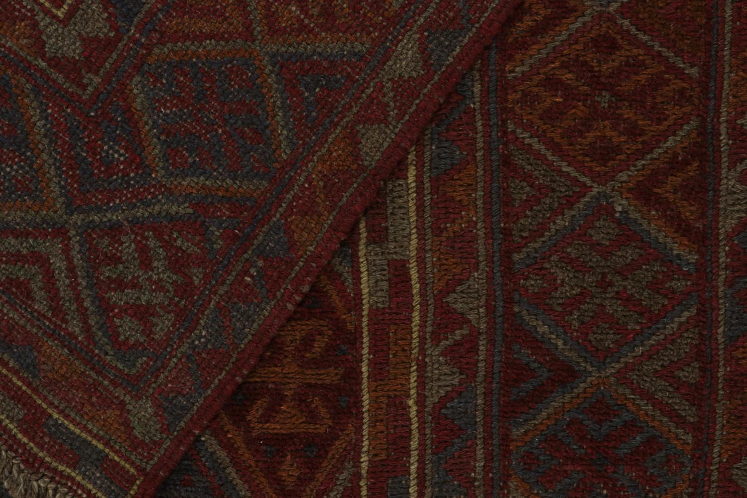 Vintage Mashwani Afghan Tribal Rug