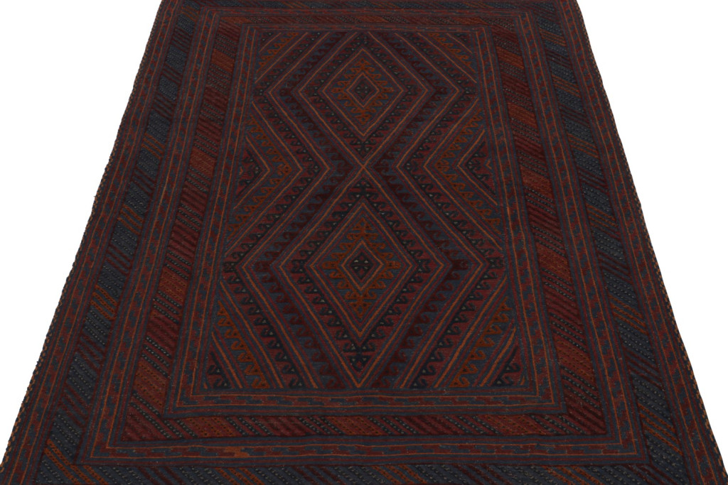 Vintage Mashwani Afghan Tribal Rug