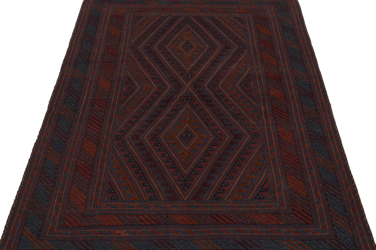 Vintage Mashwani Afghan Tribal Rug