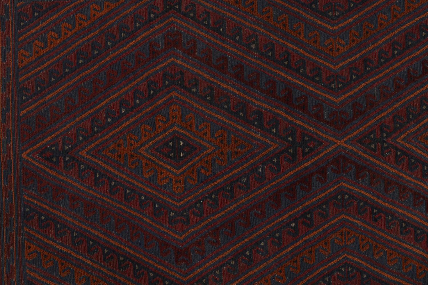 Vintage Mashwani Afghan Tribal Rug