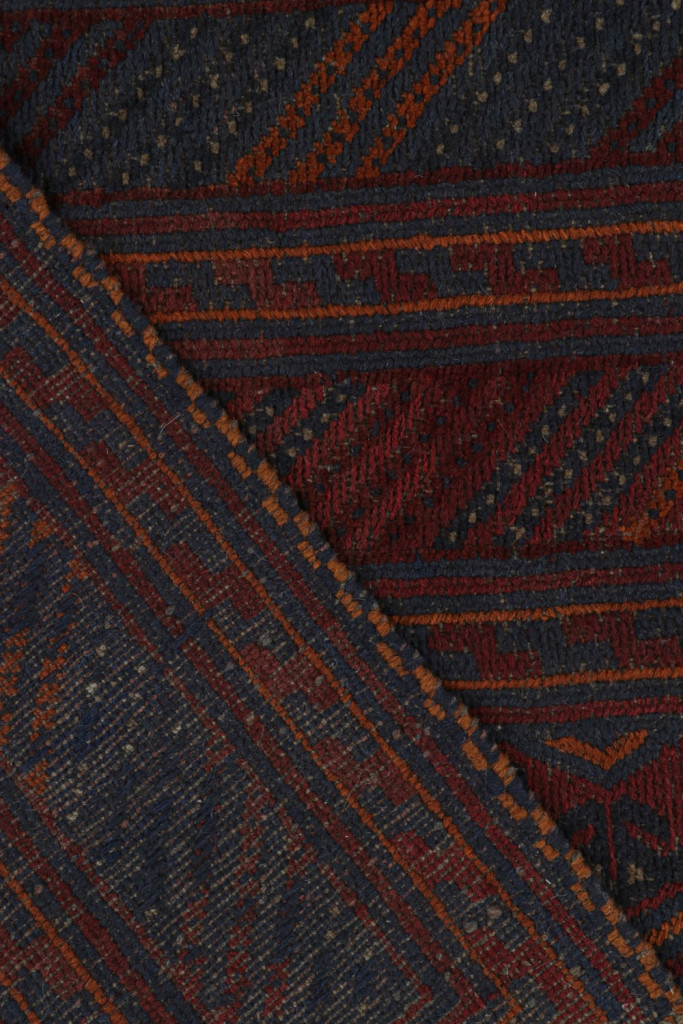 Vintage Mashwani Afghan Tribal Rug