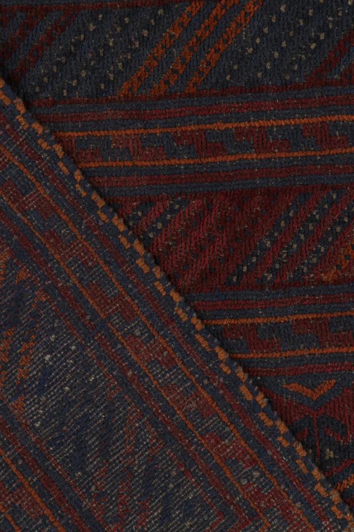 Vintage Mashwani Afghan Tribal Rug