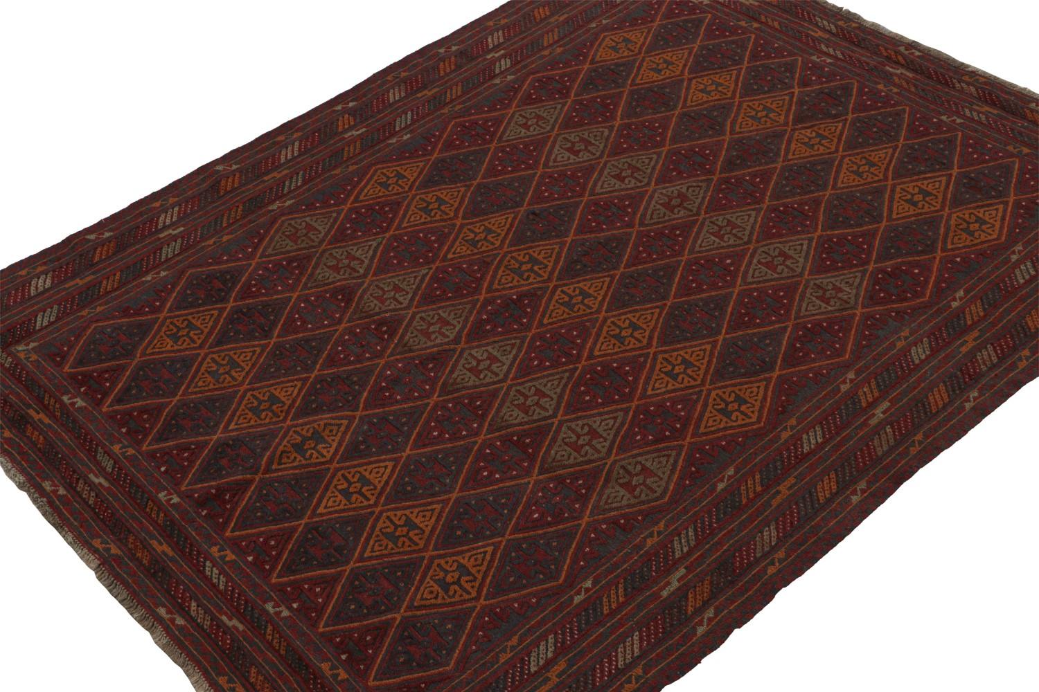 Vintage Mashwani Afghan Tribal Rug