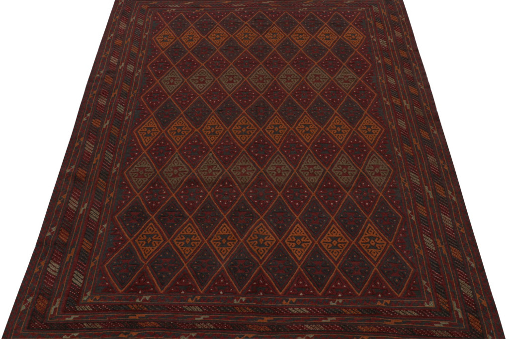 Vintage Mashwani Afghan Tribal Rug