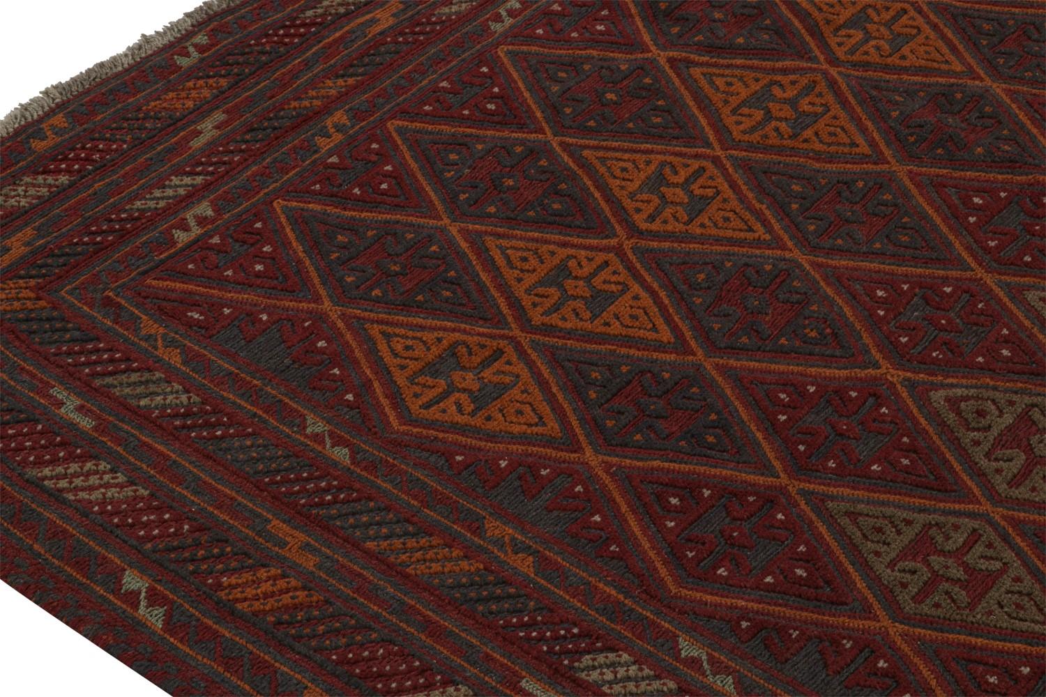 Vintage Mashwani Afghan Tribal Rug