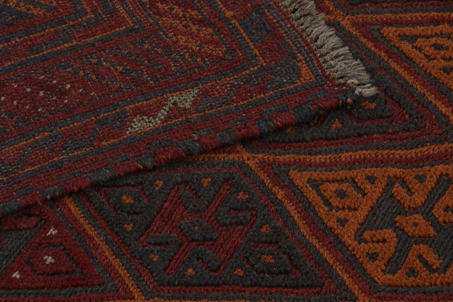 Vintage Mashwani Afghan Tribal Rug