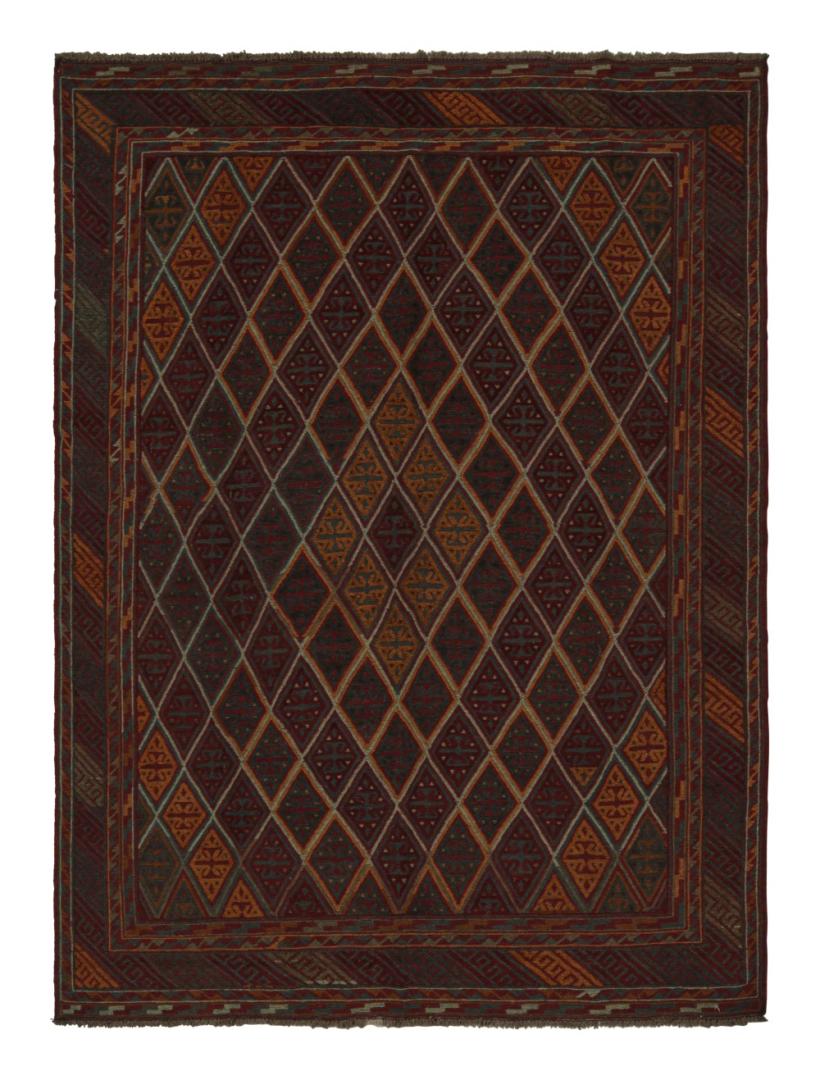 Vintage Mashwani Afghan Tribal Rug