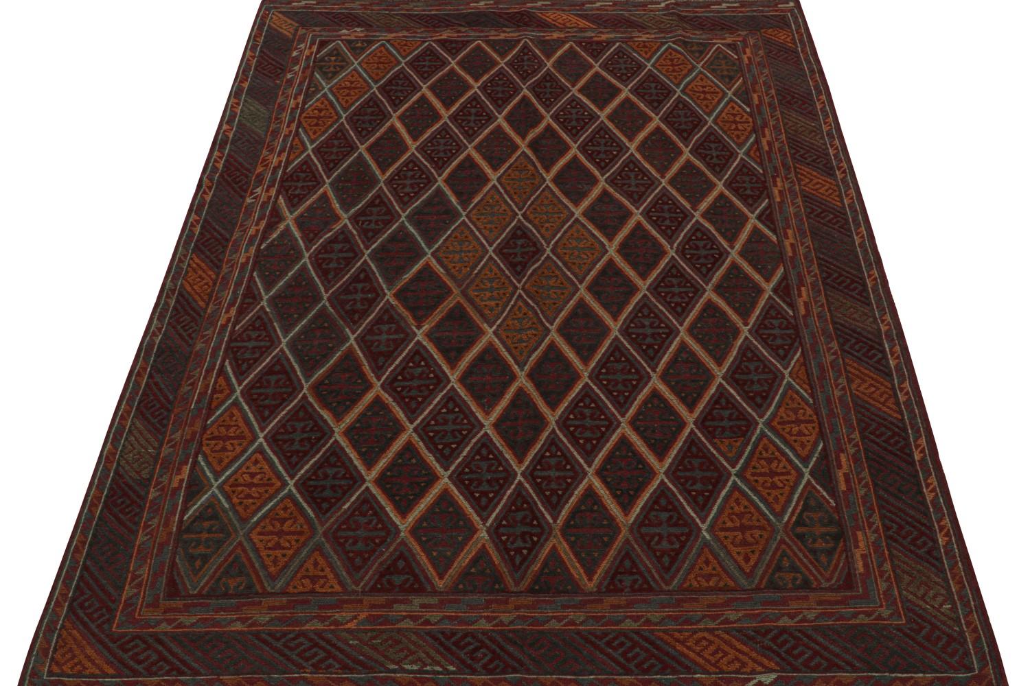 Vintage Mashwani Afghan Tribal Rug