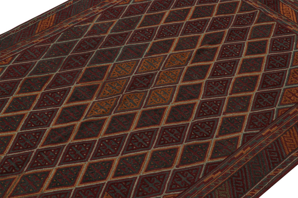 Vintage Mashwani Afghan Tribal Rug