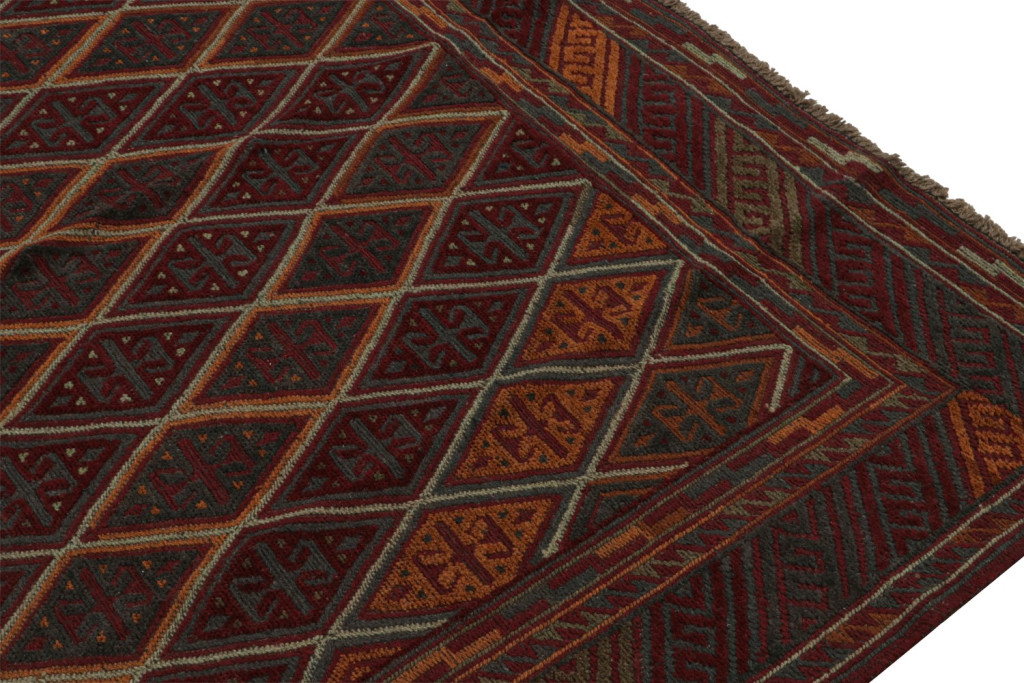 Vintage Mashwani Afghan Tribal Rug