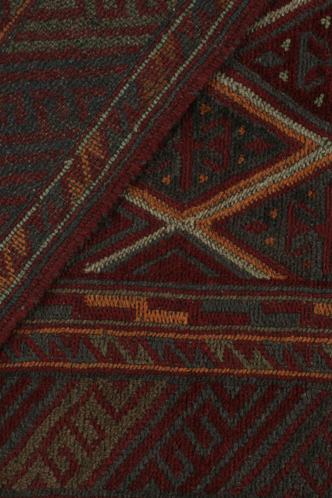 Vintage Mashwani Afghan Tribal Rug