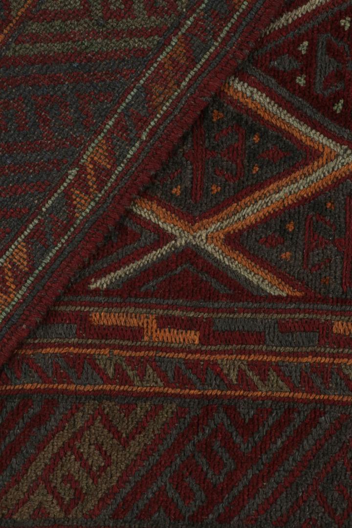 Vintage Mashwani Afghan Tribal Rug