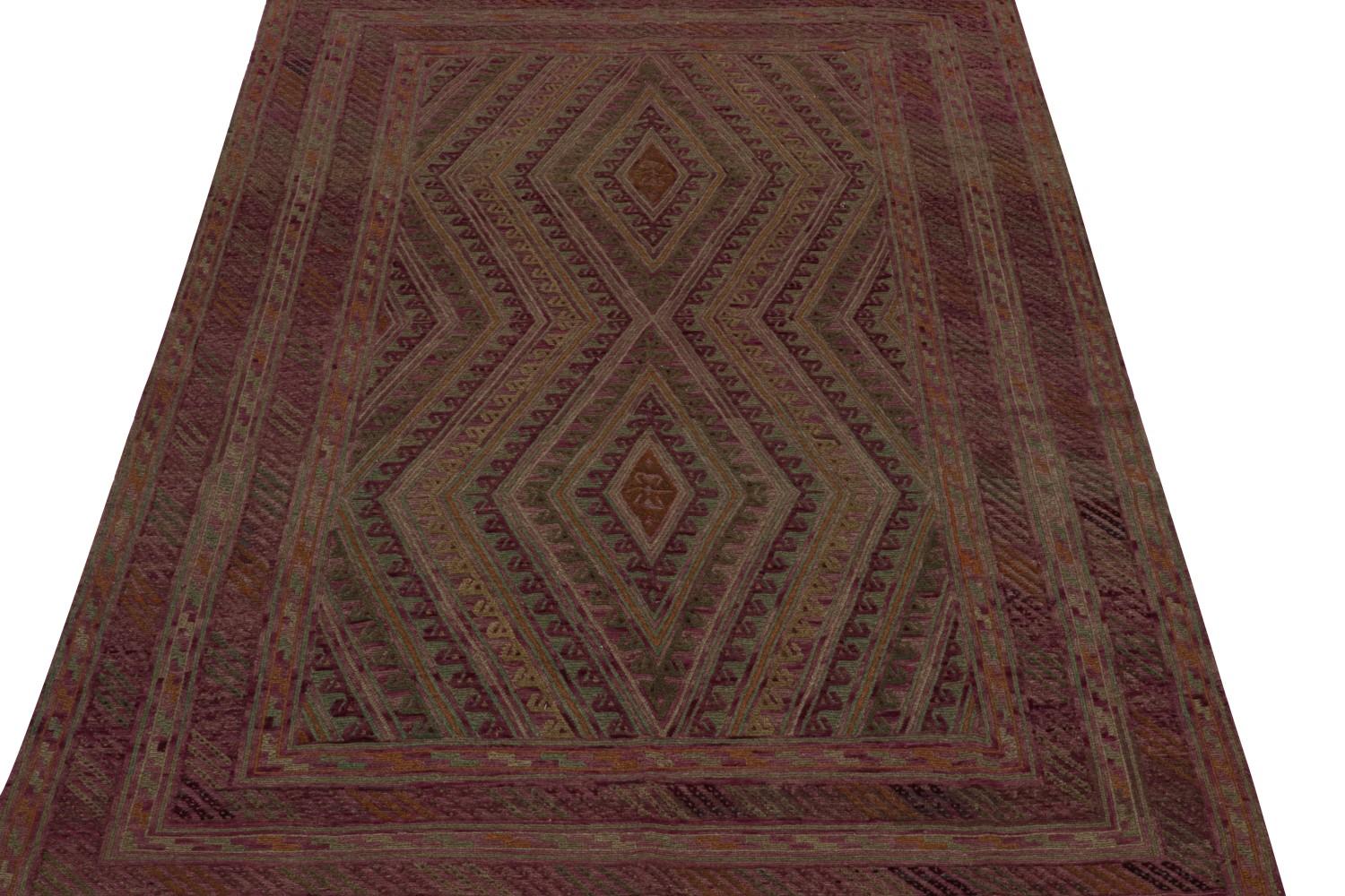 Vintage Mashwani Afghan tribal rug